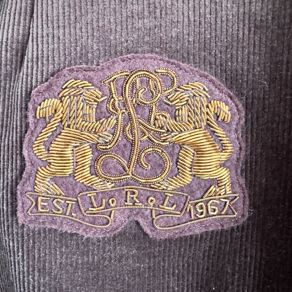 NWT Lauren Ralph Lauren Buillion Corduroy Blazer - Picture 5 of 12